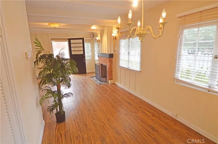 The front door is a Dutch door.