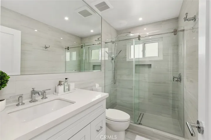 Hall bathroom on main level.