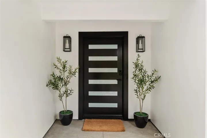 Front door.