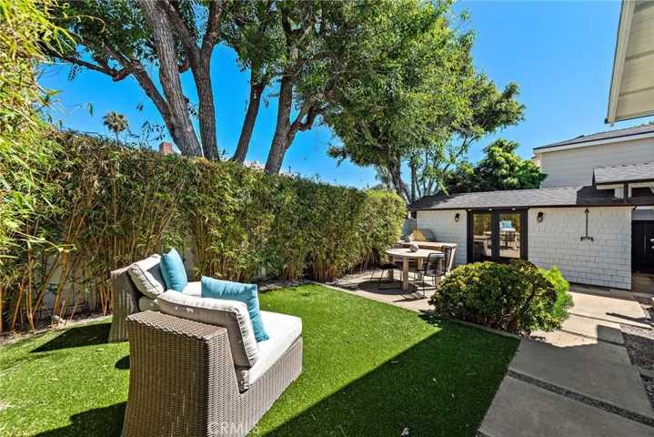 Private, spacious Backyard