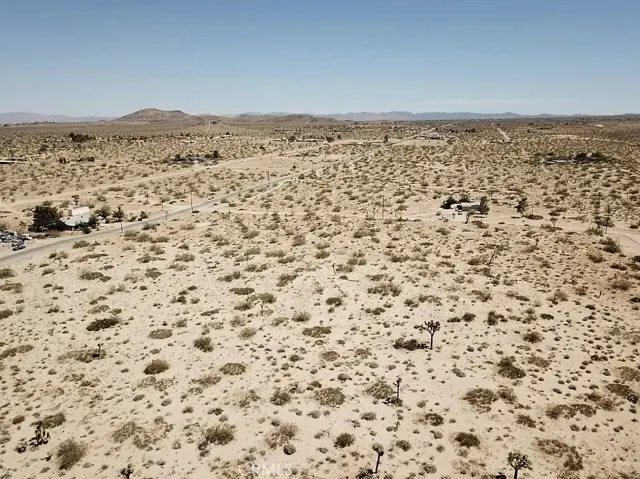 Aerial view facing southeast