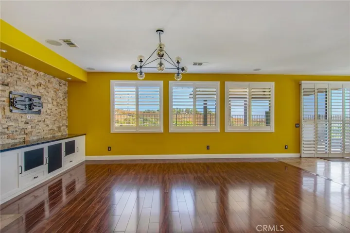 Another view of Family Room from Front Entry