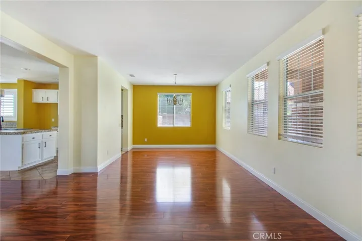 View of Living and Dining Room from Entry