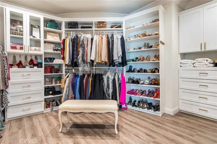 master bedroom closet