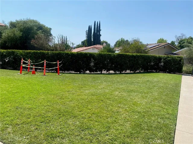 HOA grassy area