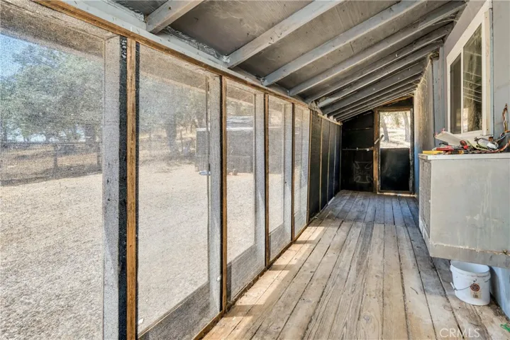 Screened porch