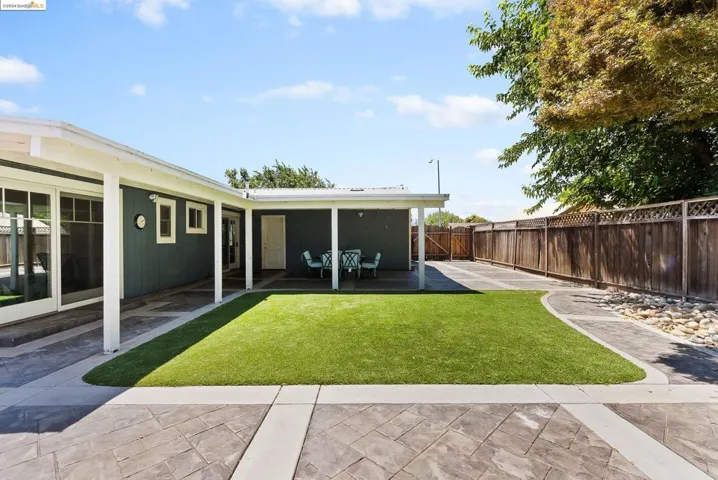 Stamped Concrete and Turf