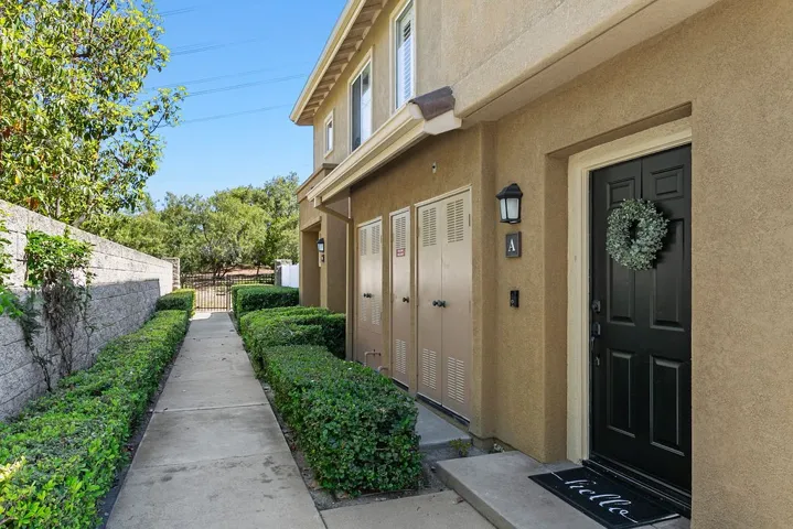 Walk down the path to the gently forested open space, and then come on in!