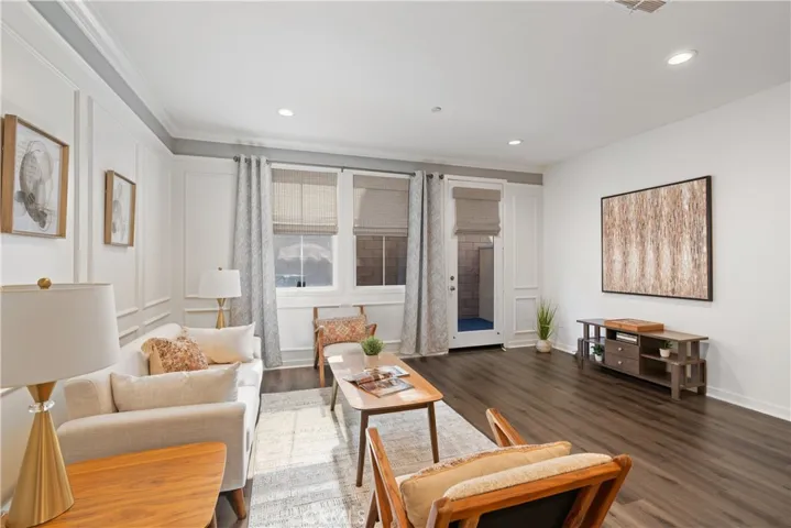 Spacious Open Living Room