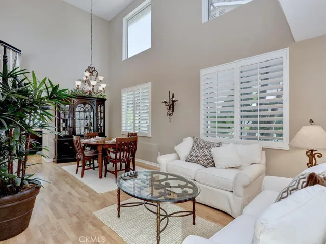 large formal dining area