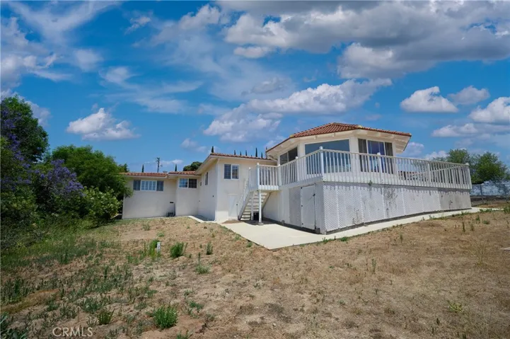 Back of main house