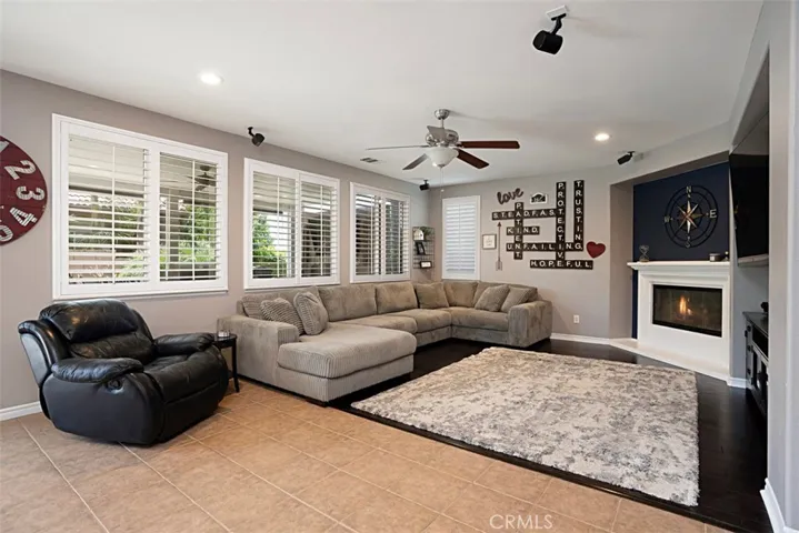 Family Room with Fireplace