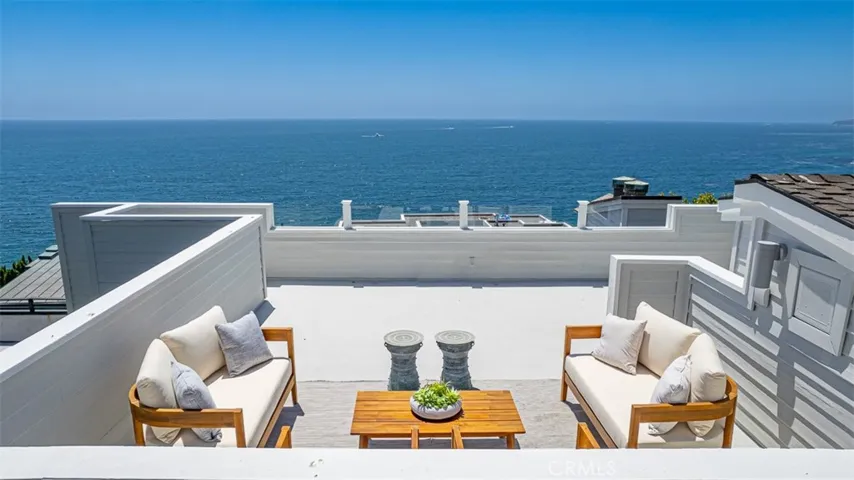 Rooftop deck with forever views!