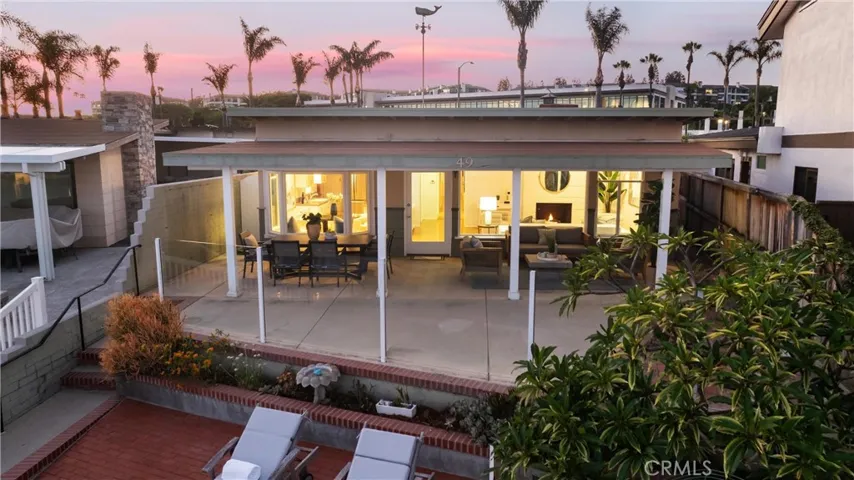 This home illuminates at night