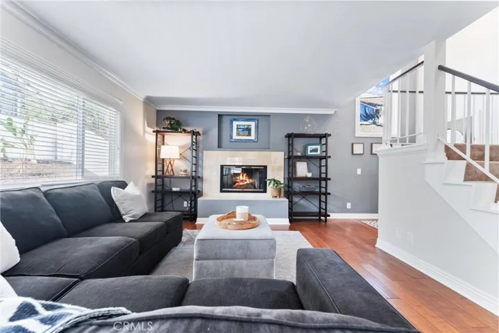 Another rear angle looking into living room