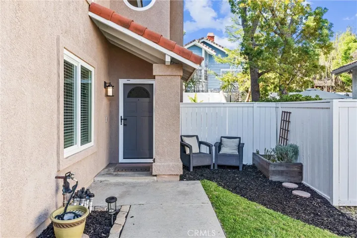 Front entrance of home