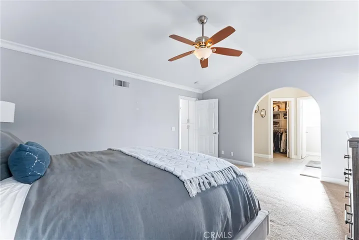 Another angle of primary bedroom