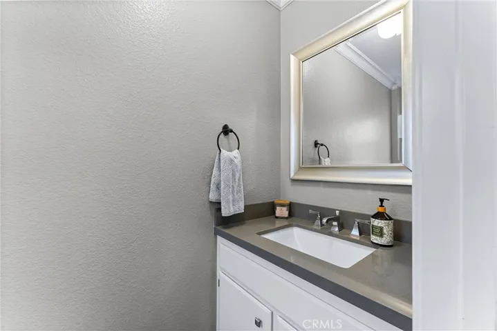 Half bath off of laundry area