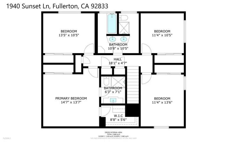 1940 Sunset Lane, Fullerton, California 92833