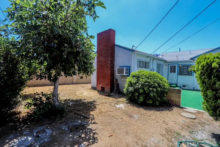 Rear Yard & Patio View