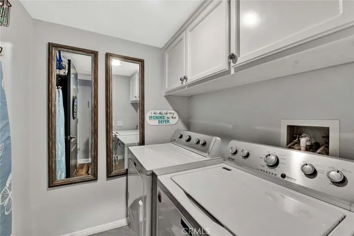Main level Washer & Dryer room