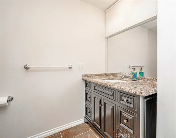 Hallway bathroom