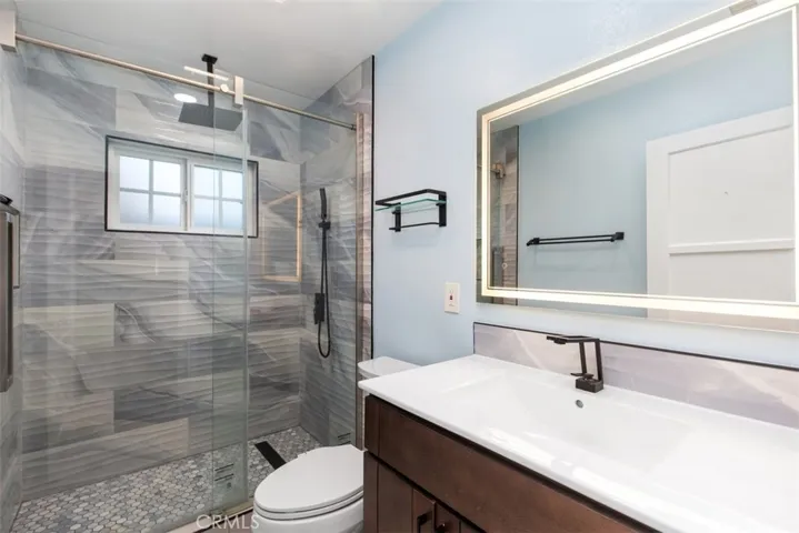 Hallway bathroom
