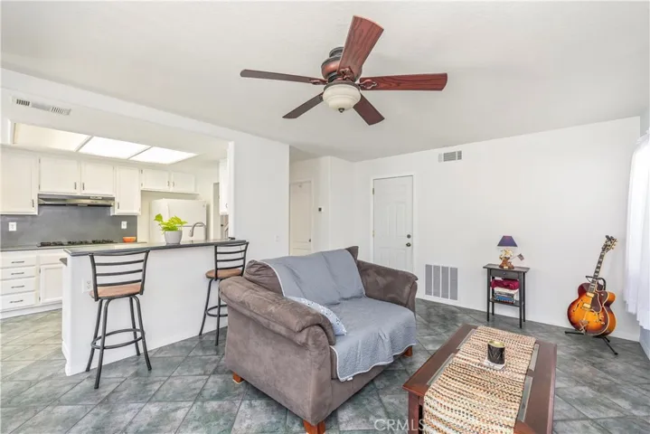 Kitchen open to Family Room