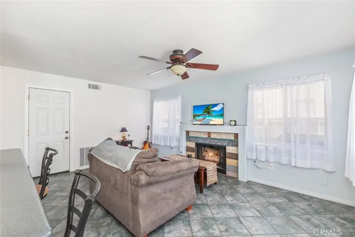Fireplace in Family Room
