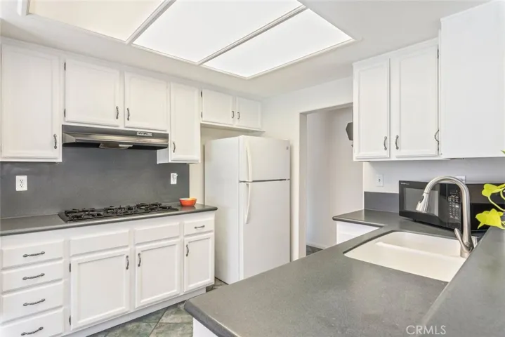 Kitchen with Solid Surface Counters