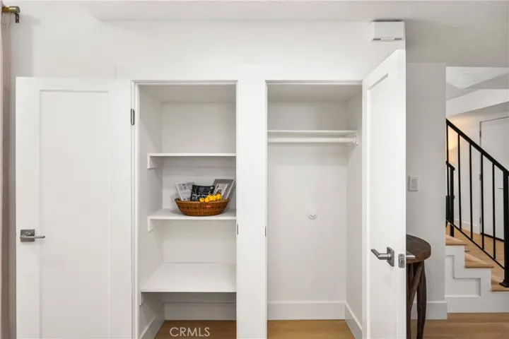 Pantry and coat closet
