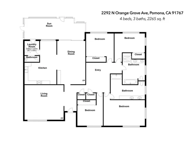 2292 N. Orange Grove Ave., Pomona, California 91767