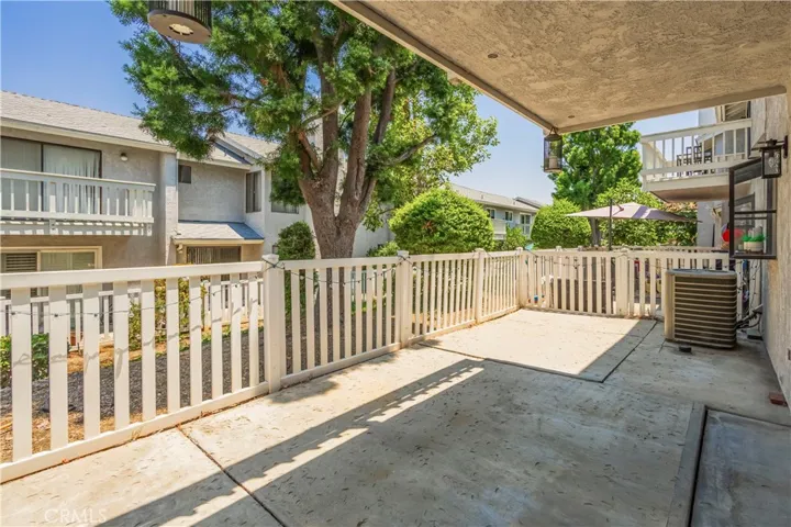 Downstairs Patio