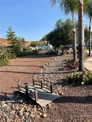 Beautiful front yard with low maintenance.