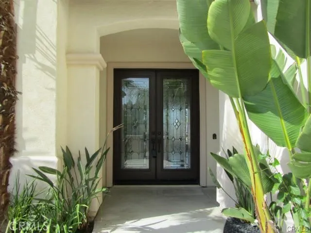 Double-glass-door Entry