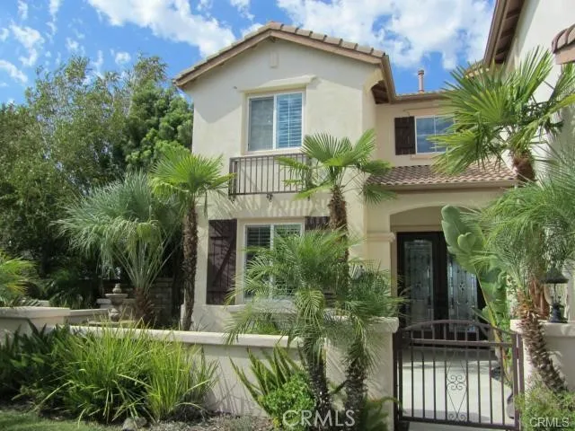 Closer look of the property front.
