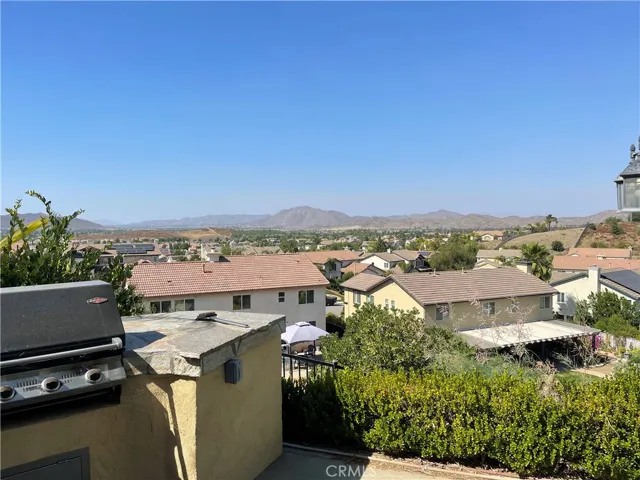 View from the outdoor BBQ.