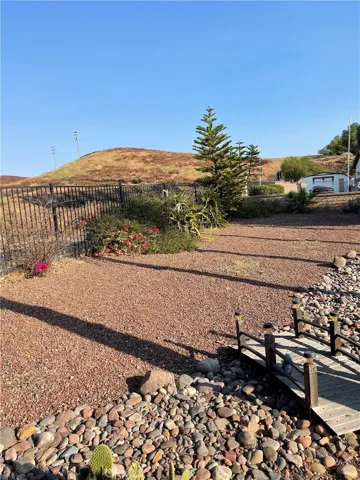 Beautiful front yard with low maintenance.