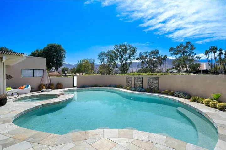 Mountain and Patio Views