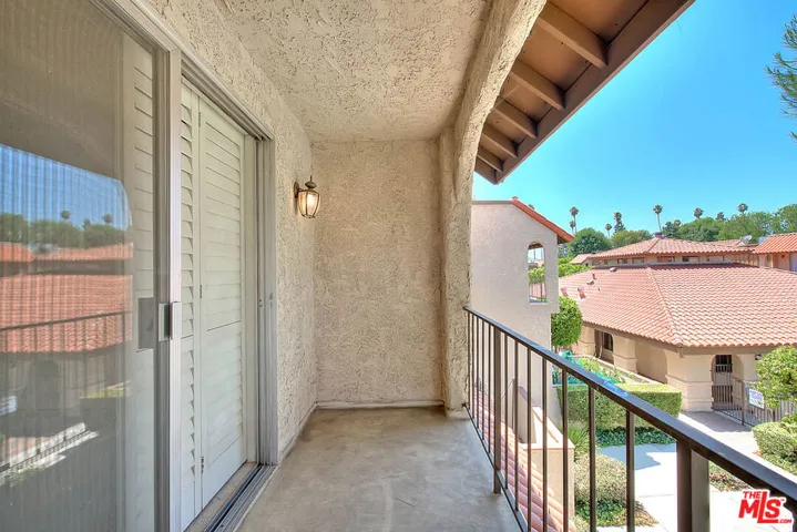 Balcony off primary bedroom