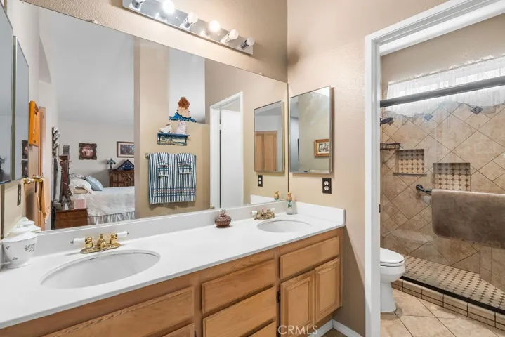 Master bath walk in shower