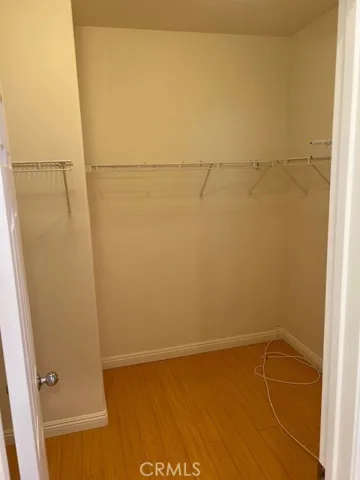 Large walk in closet