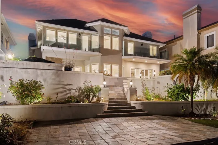 The back of the house
