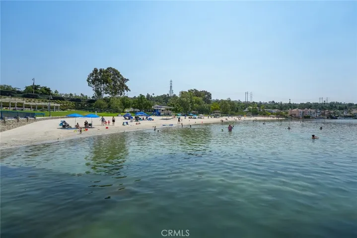 Beach by the lake