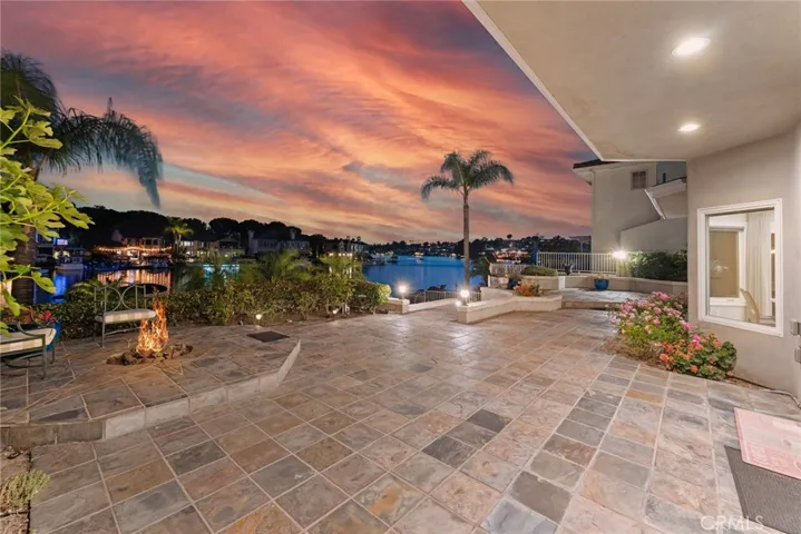 The back of the house