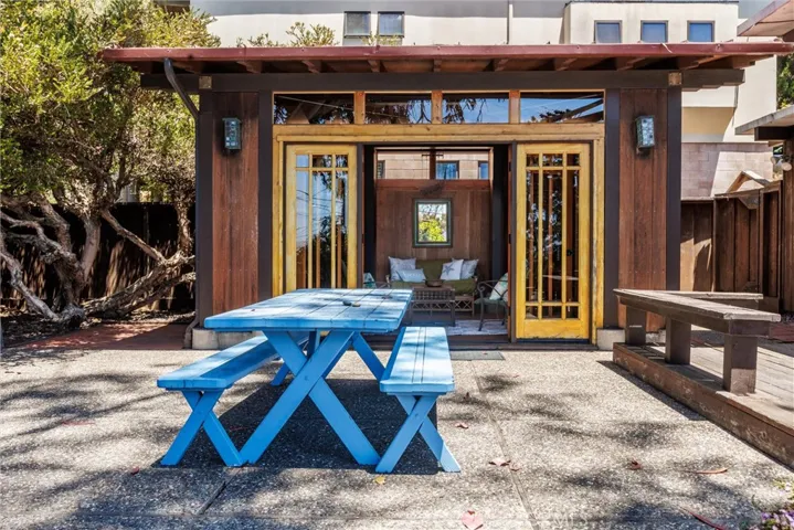 Create some forever memories in this special home and location- On the front upper patio facing the detached Cabana