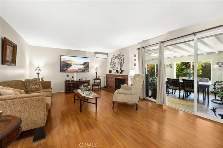 Sliding door entry to Patio room