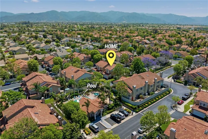 Close to community pool/spa and clubhouse