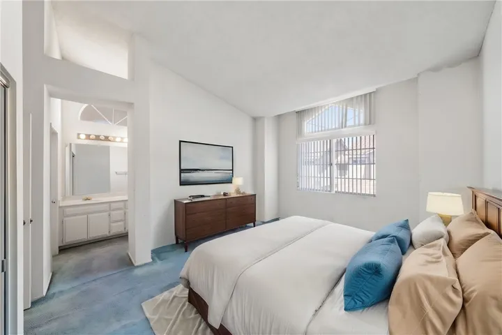 Primary Bedroom virtually staged