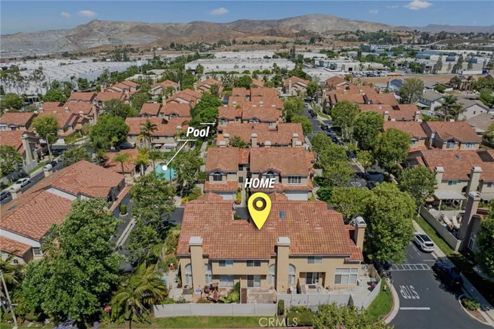Close to community pool/spa and clubhouse